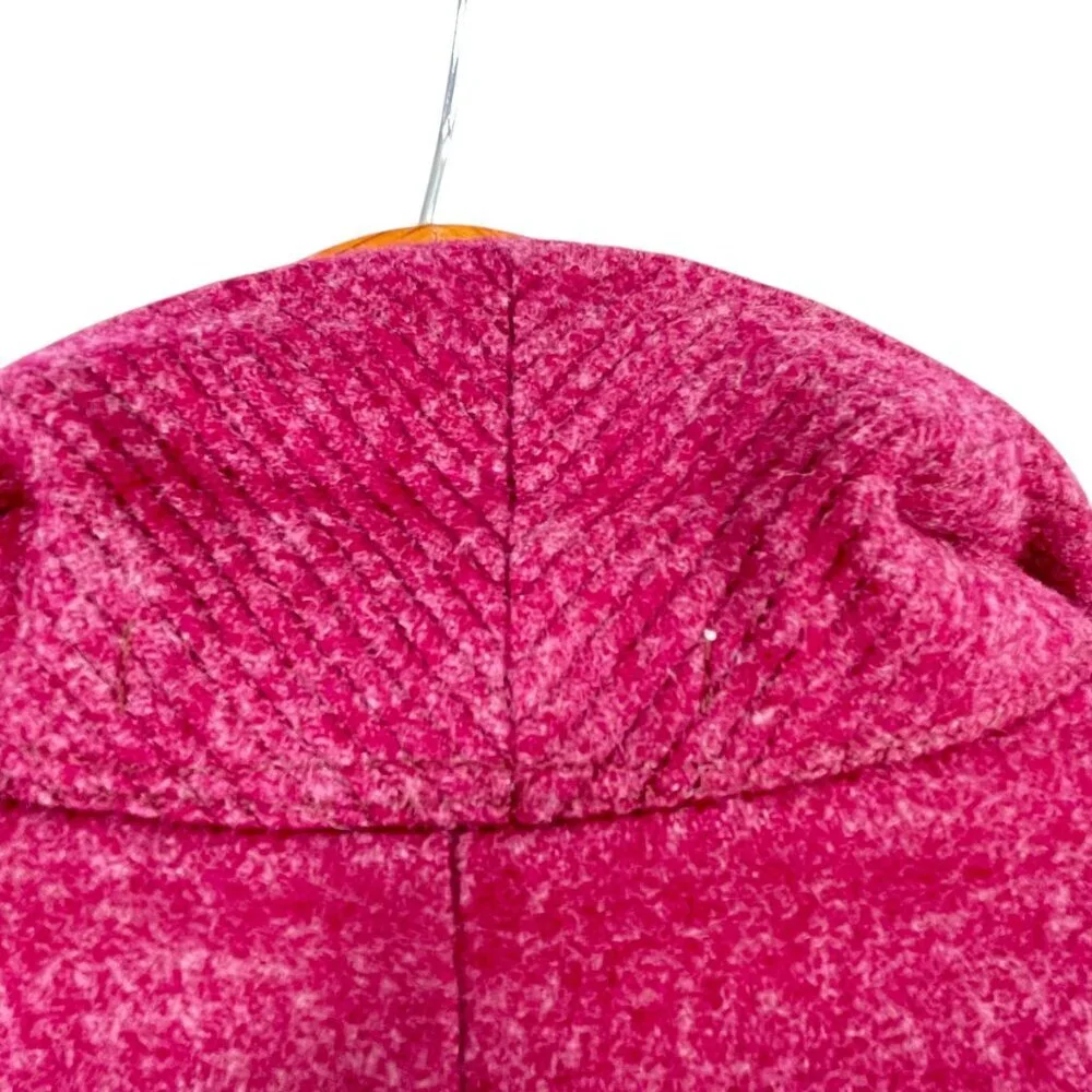 Bespoke Vintage Wool Blazer Youth 12–14 Raspberry Hand Tailored Jacket
